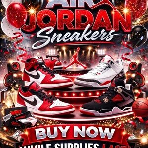Air Jordan Sneakers - Many Colors